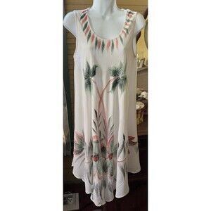 SR Fashion Free Size Women’s Semi Sheer Pullover Dress 42” Bust 38” L